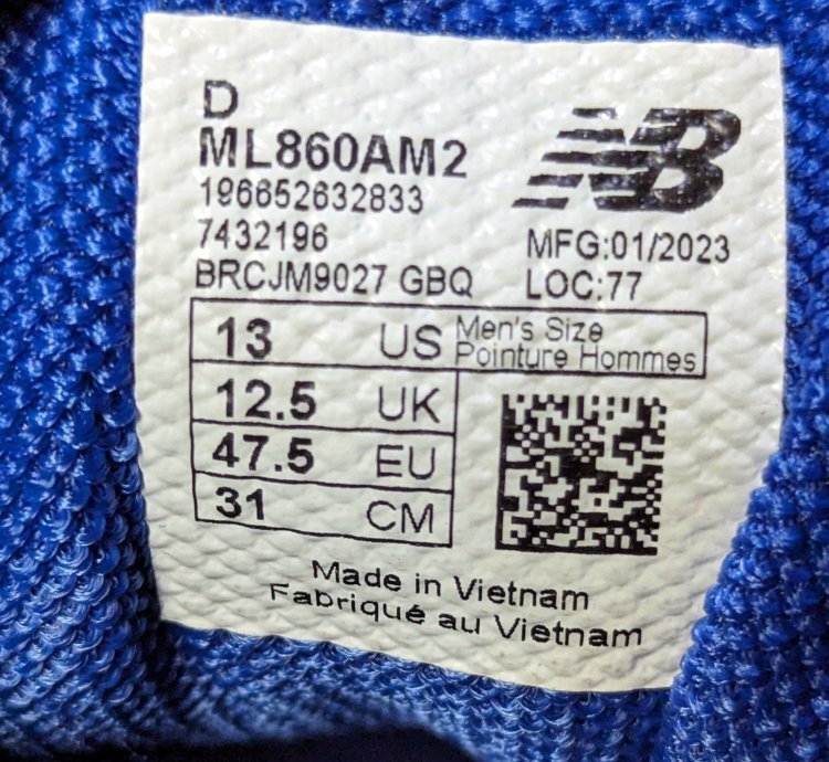 Aime Leon Dore New Balance 860v2 Blue