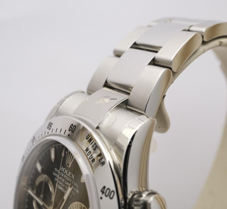 Rolex Daytona Ref 116520 Chromalight Nos New Old Stock Full Stickers Qc Code