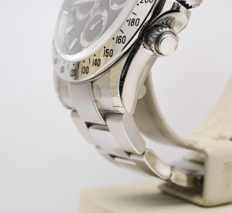 Rolex Daytona Ref 116520 Chromalight Nos New Old Stock Full Stickers Qc Code