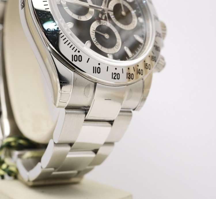 Rolex Daytona Ref 116520 Chromalight Nos New Old Stock Full Stickers Qc Code