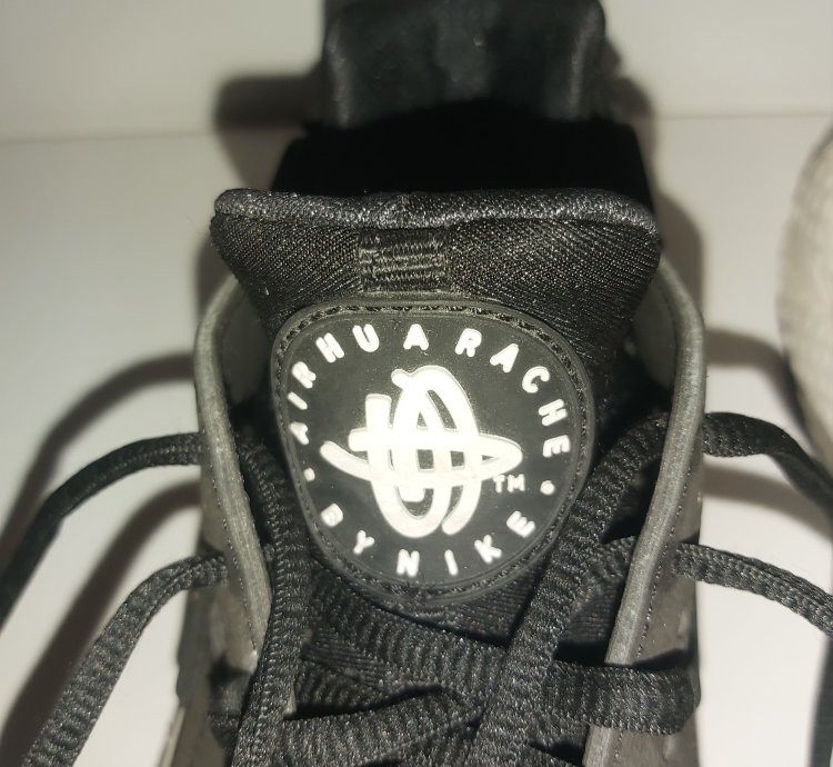 35 5eur 5us Nike Air Huarache Wmns Black-white 634835-006