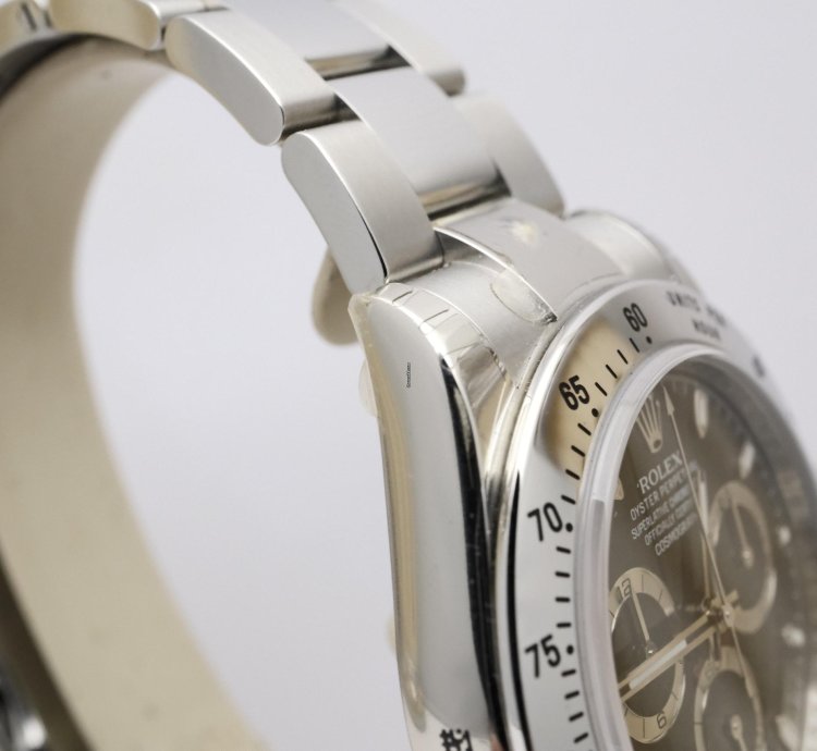 Rolex Daytona Ref 116520 Chromalight Nos New Old Stock Full Stickers Qc Code
