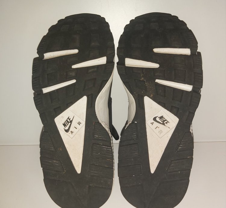 35 5eur 5us Nike Air Huarache Wmns Black-white 634835-006