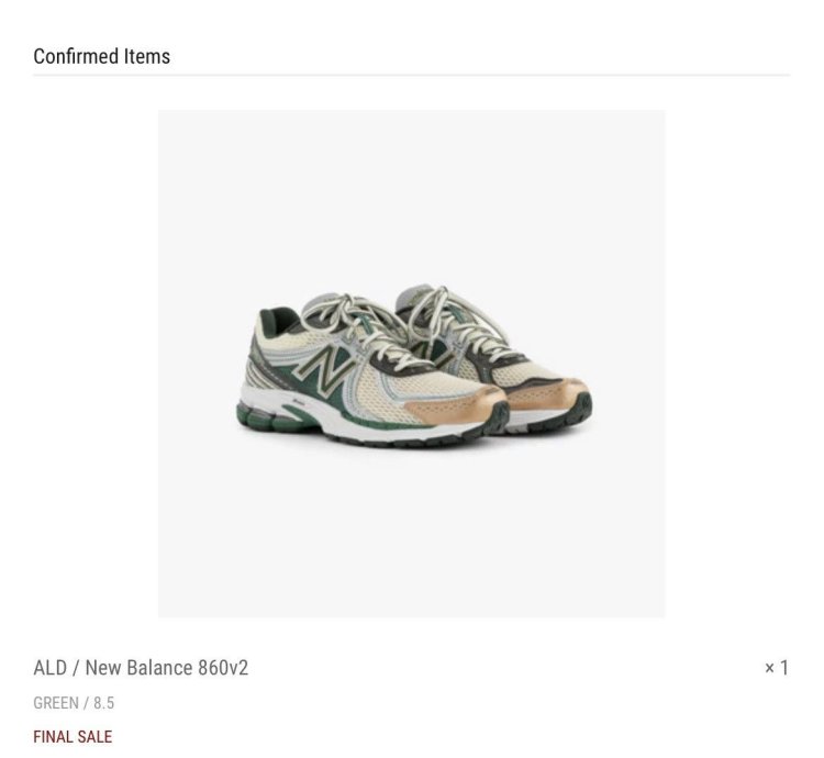 Aime Leon Dore New Balance 860v2 Green