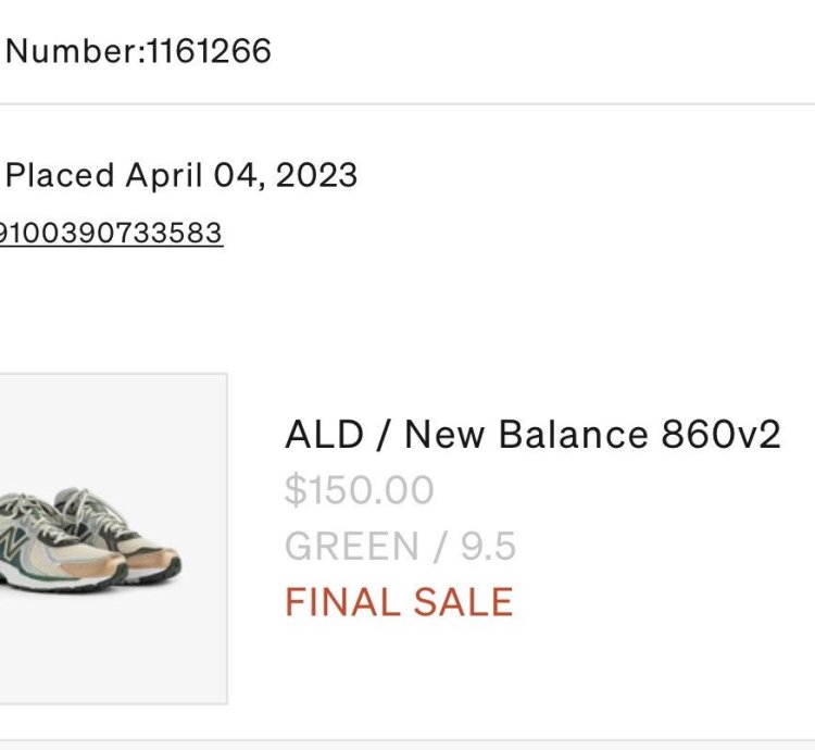 Aime Leon Dore New Balance 860v2 Green