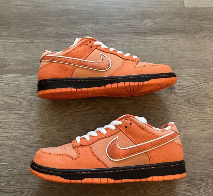Nike Sb Dunk Low Concepts - Orange Lobster