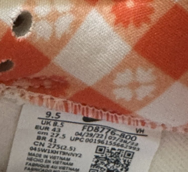 Nike Sb Dunk Low Concepts - Orange Lobster