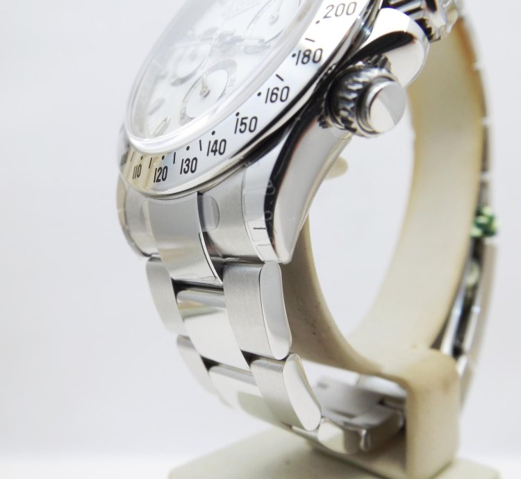 Rolex Daytona Ref 116520 White Chromalight Aph Nos New Full Set Stickers