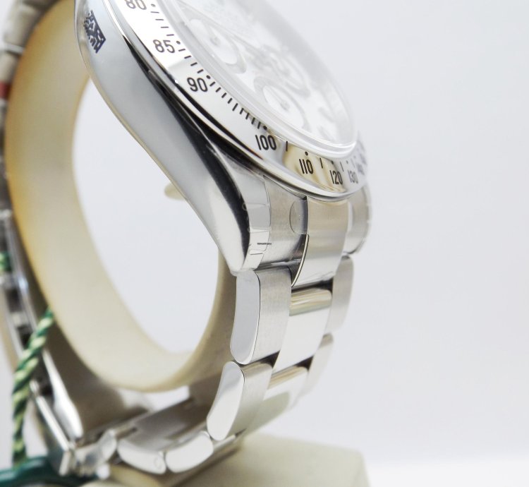 Rolex Daytona Ref 116520 White Chromalight Aph Nos New Full Set Stickers