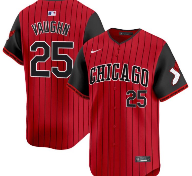 Andrew Vaughn Jersey 25 Chicago White Sox 2025 City Connect Vapor Premier Limited Stitched