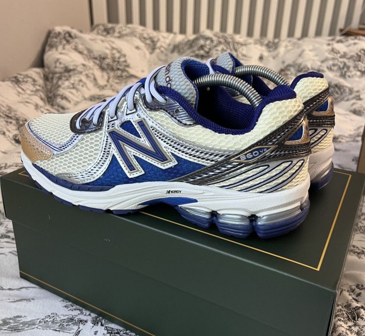 Aime Leon Dore New Balance 860v2 Navy Cream 8 5