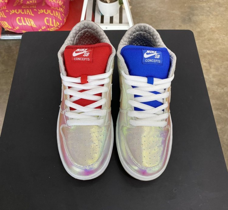 Nike Sb Dunk Low Concepts Grail Sz 8 5 2015