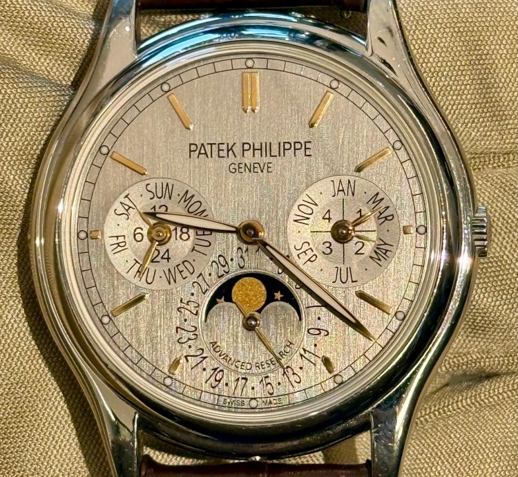 Patek Philippe Perpetual Calendar Advanced Research - Never Polished