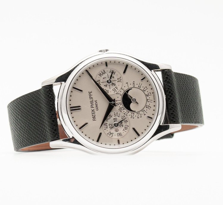 Patek Philippe Perpetual Calendar Archive Paper Perpetual Calendar 5140g 5140 White Gold