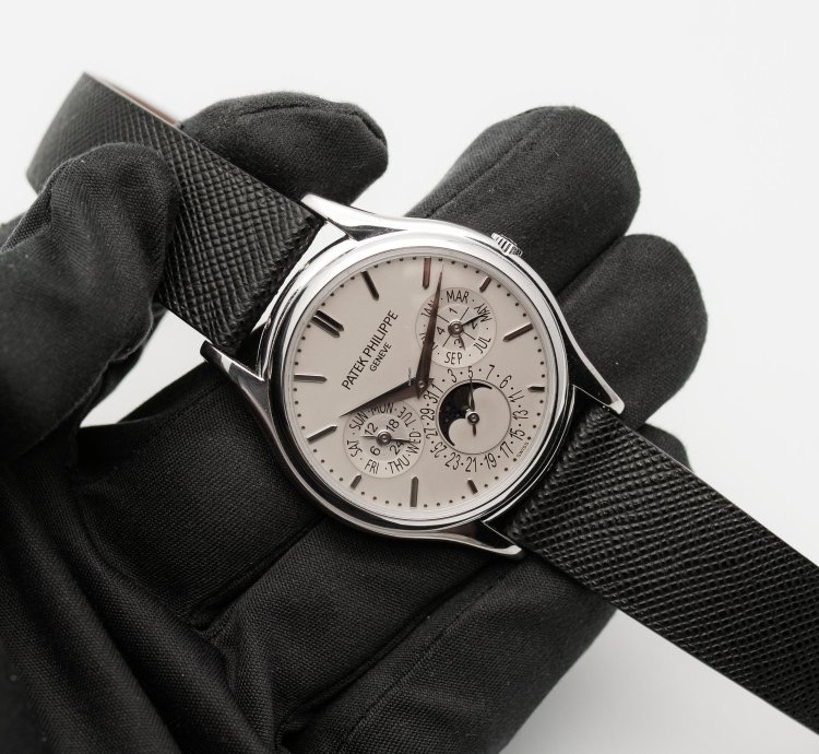 Patek Philippe Perpetual Calendar Archive Paper Perpetual Calendar 5140g 5140 White Gold