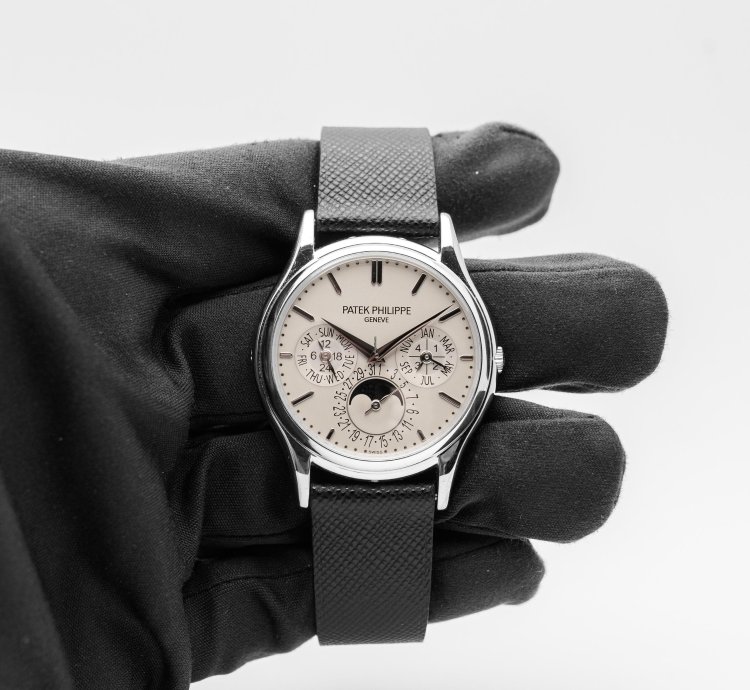 Patek Philippe Perpetual Calendar Archive Paper Perpetual Calendar 5140g 5140 White Gold