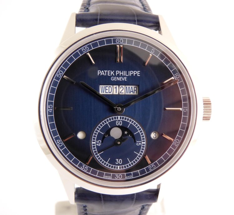 Patek Philippe Perpetual Calendar Blue Platinum