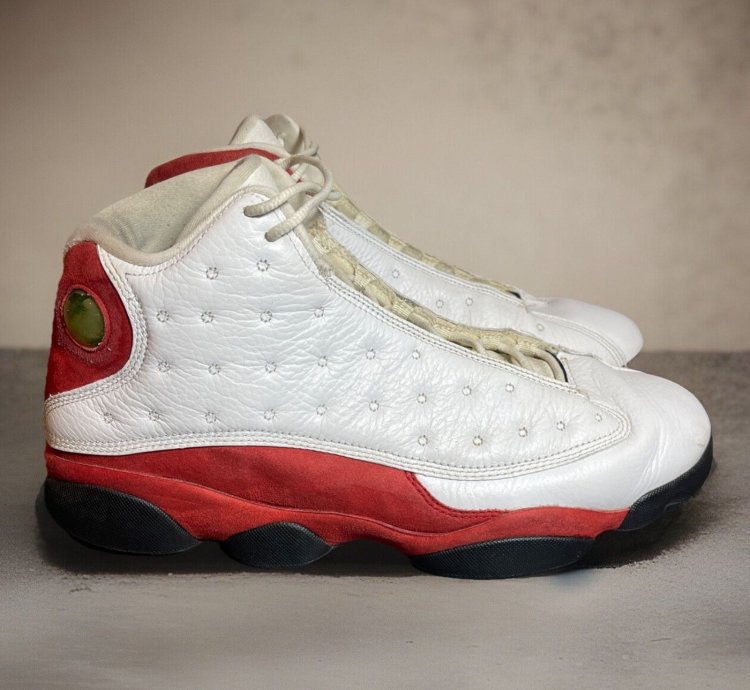 414571-101 Nike Mens Air Jordan 13 Retro 2010 Cherry Size 12