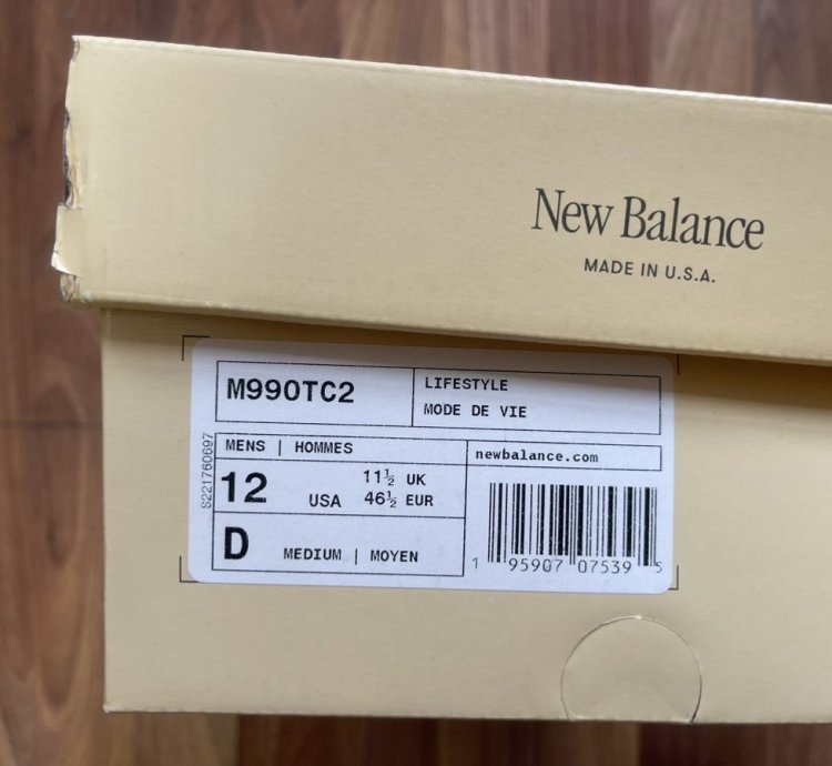Aime Leon Dore New Balance 990 Size 12