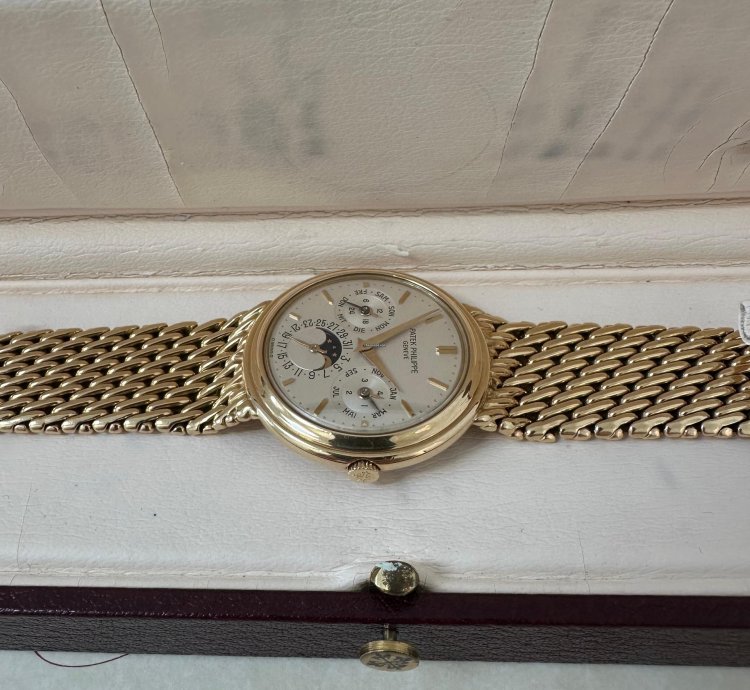 Patek Philippe Perpetual Calendar Box Archivauszug 1988