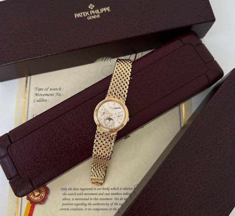 Patek Philippe Perpetual Calendar Box Archivauszug 1988