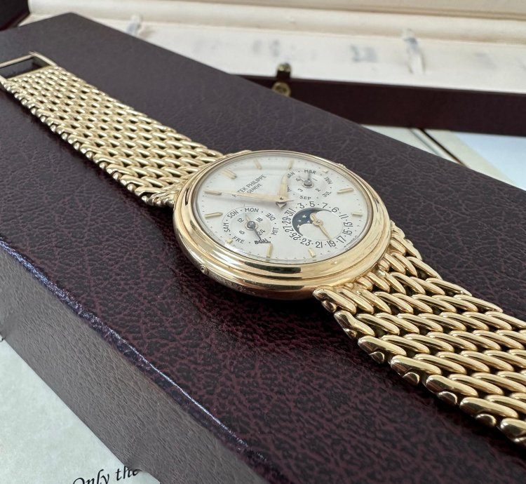 Patek Philippe Perpetual Calendar Box Archivauszug 1988