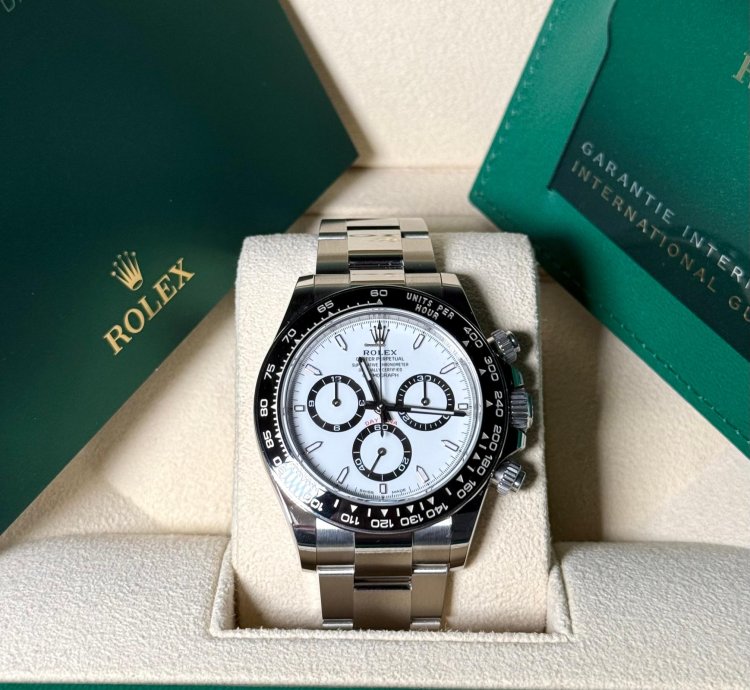 Rolex Daytona Ref 126500ln - Neu - 2024 - Panda - Lc100 - Fullset