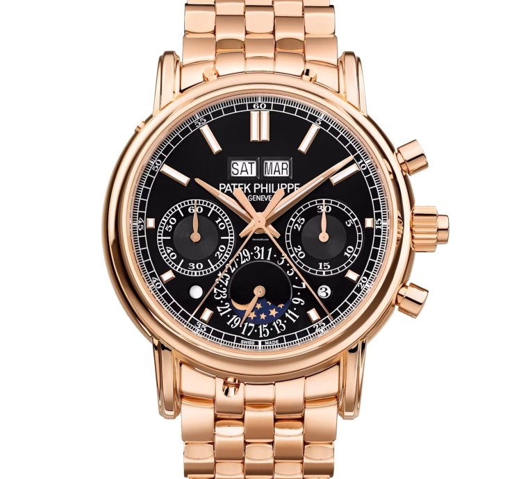 Patek Philippe Perpetual Calendar Chronograph 18k Rose Gold 5204 1r-001 - Ats-w007937