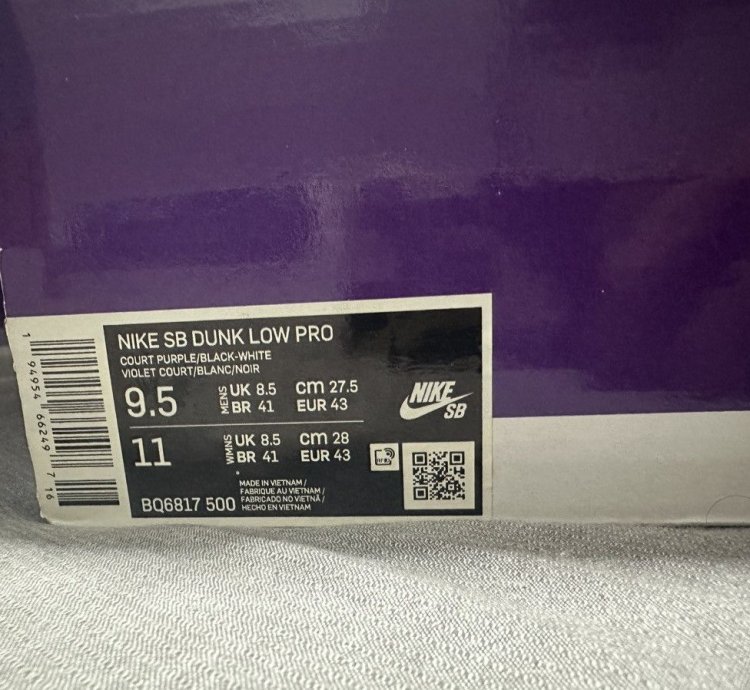 Nike Sb Dunk Low Court People 2021