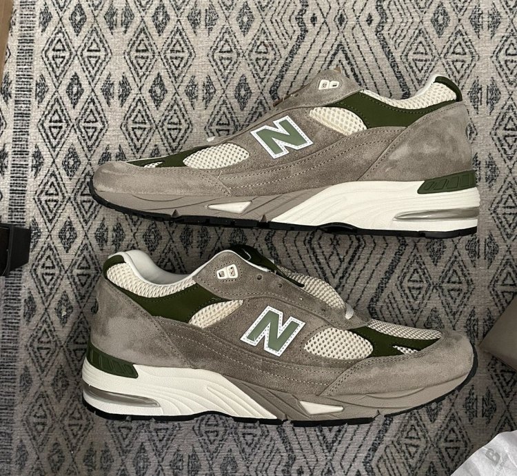 Aime Leon Dore New Balance 991 Miuk Gray Green