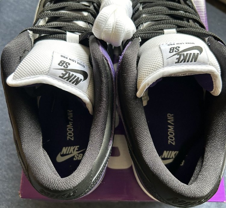 Nike Sb Dunk Low Court Purple Size 10 Ds