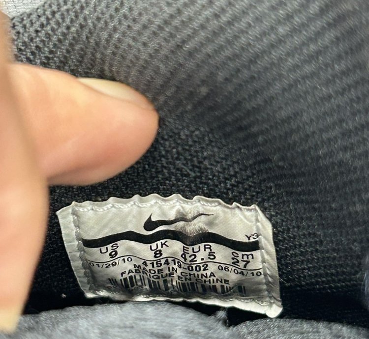 69265 Nike Air Force 1 High Foamposite Silver 2012