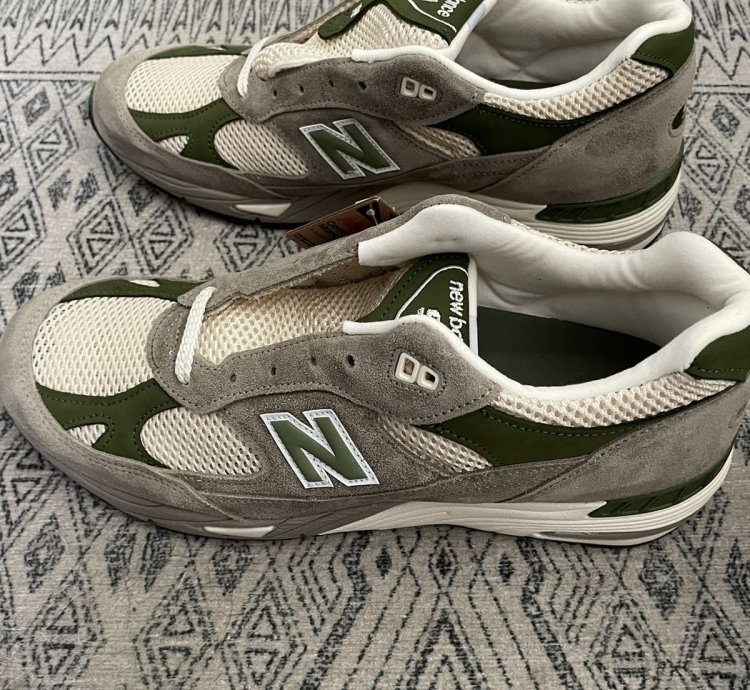 Aime Leon Dore New Balance 991 Miuk Gray Green