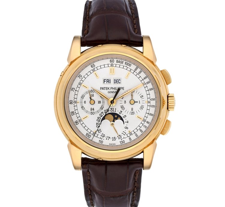 Patek Philippe Perpetual Calendar Chronograph 18k Yellow Gold 5970j-001 - Ats-w007935