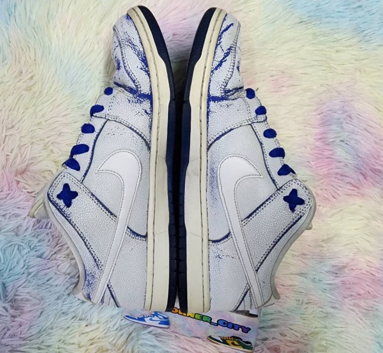 Nike Sb Dunk Low Cracked Leather