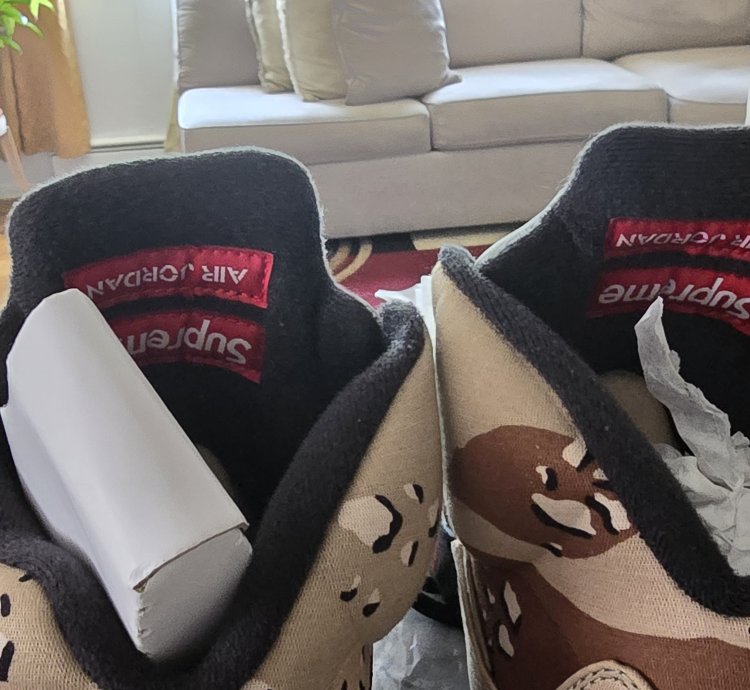Jordan 5 Retro Supreme Desert Camo 5