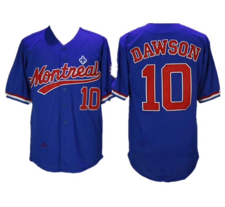 Montreal Expos Andre Dawson Royal Mesh Throwback Jersey