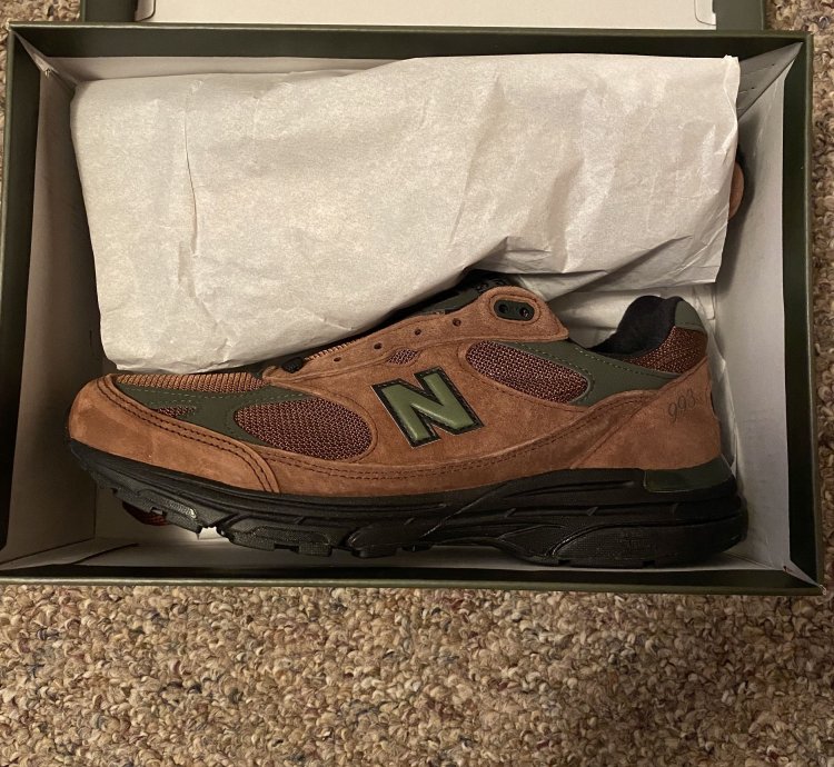 Aime Leon Dore New Balance 993 Beef Broccoli