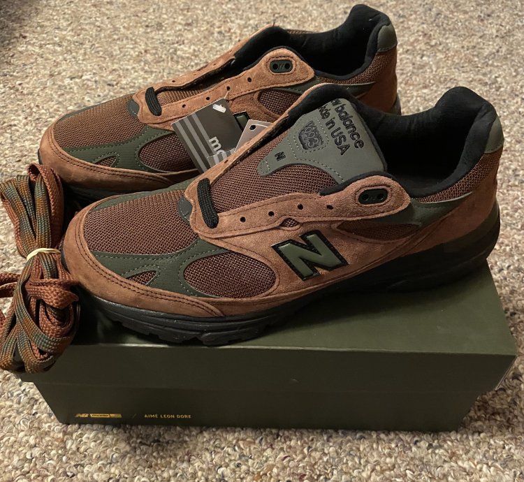 Aime Leon Dore New Balance 993 Beef Broccoli