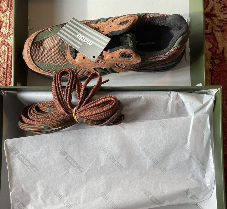 Aime Leon Dore New Balance 993 Brown Black