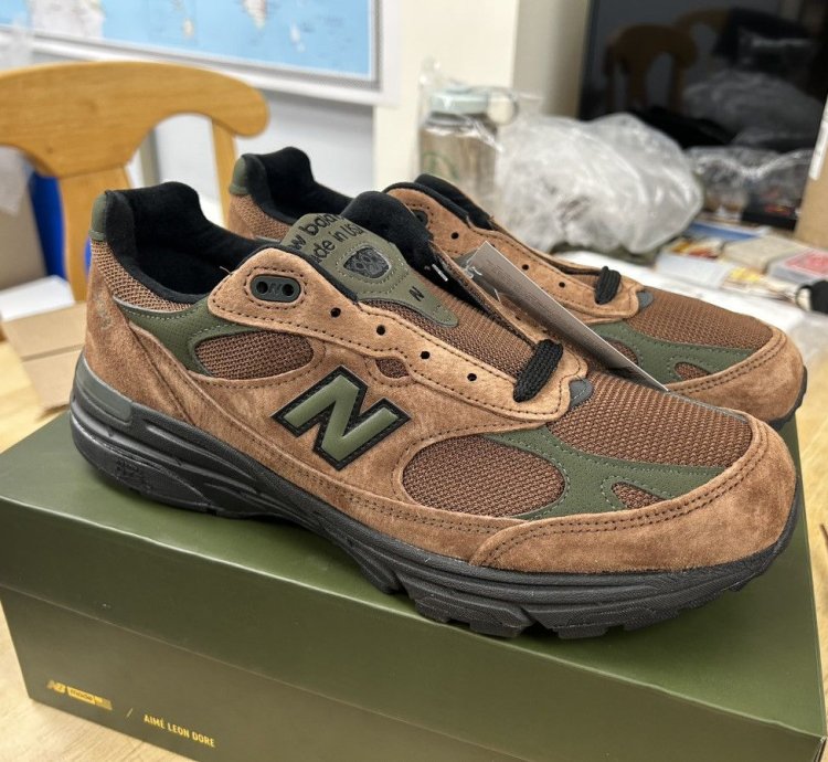 Aime Leon Dore New Balance 993 Brown Us 10