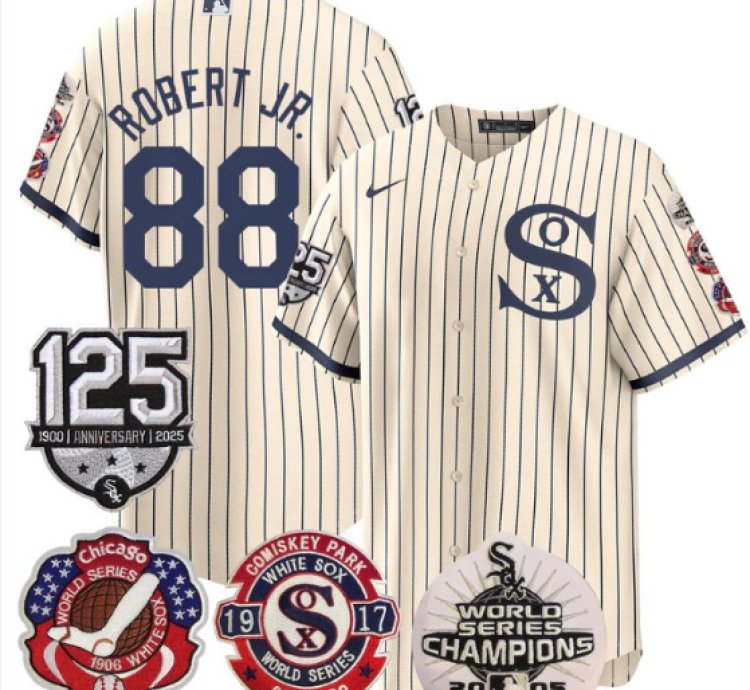 Luis Robert Jr Jersey 88 Chicago White Sox World Series Champions Field Of Dream