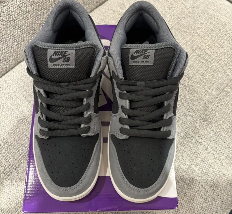 Nike Sb Dunk Low Dark Smoke Grey Brand New ds