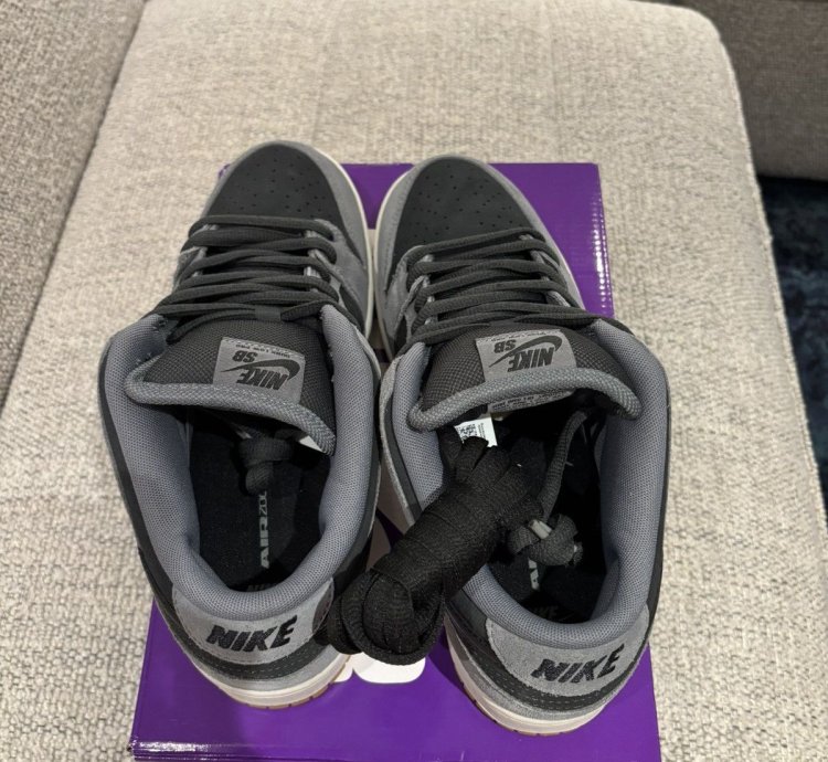 Nike Sb Dunk Low Dark Smoke Grey Brand New ds