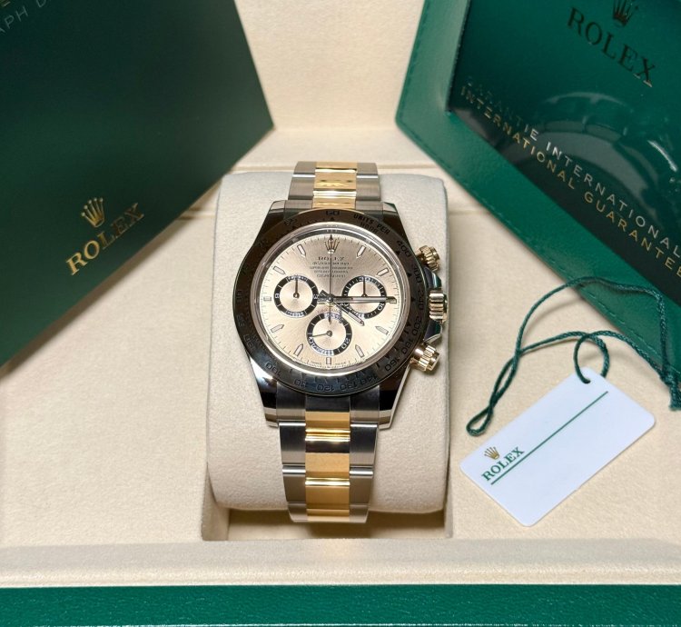 Rolex Daytona Ref 126503 - Neu - 2025 - Gold - Champagner Dial - Lc100 - Fullset