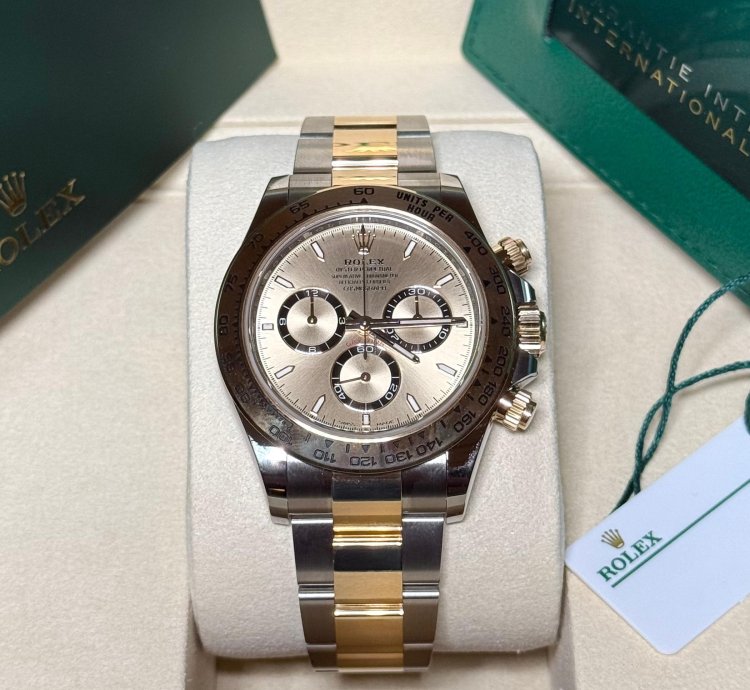 Rolex Daytona Ref 126503 - Neu - 2025 - Gold - Champagner Dial - Lc100 - Fullset