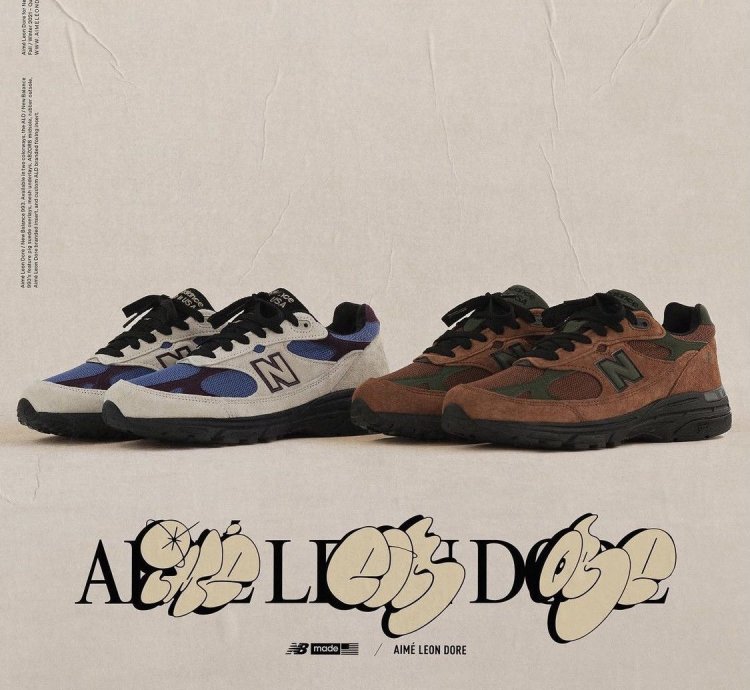 Aime Leon Dore New Balance 993 Taupe