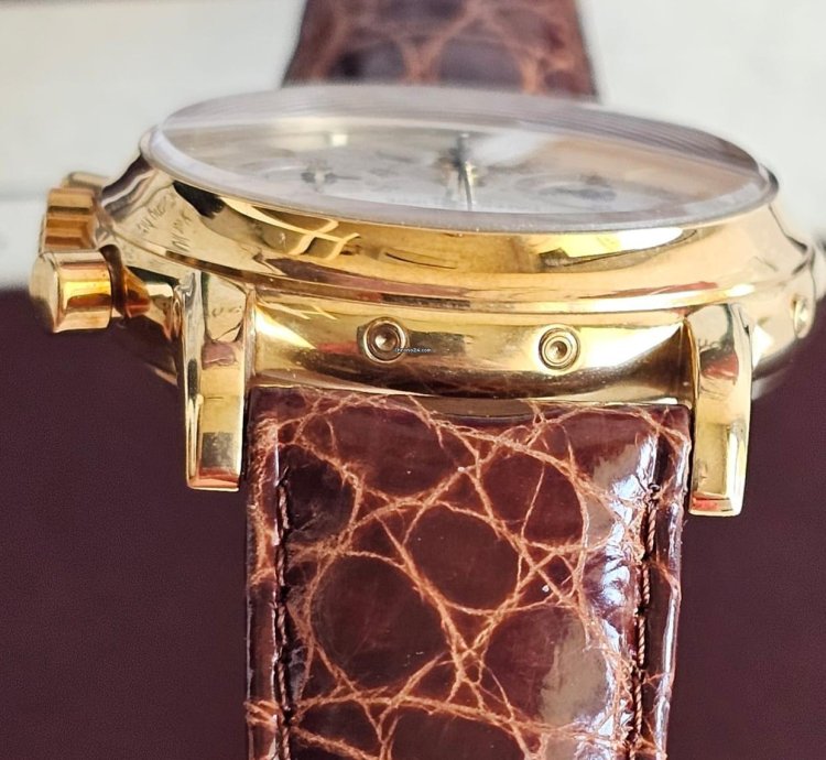Patek Philippe Perpetual Calendar Chronograph 3970e Yellow Gold Second Series Full Set