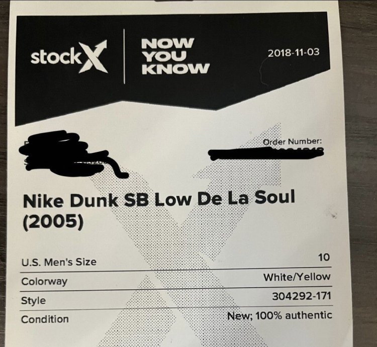 Nike Sb Dunk Low De La Soul 2005
