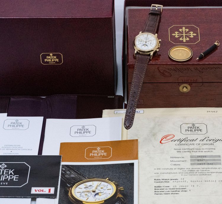 Patek Philippe Perpetual Calendar Chronograph 3970ej Full Set 3 Series